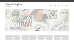 Desktop Screenshot of hookedgraphics.com